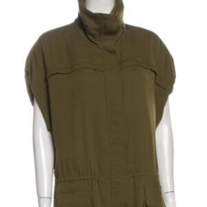 Alice + Olivia Mock Neck Short Sleeve Tunic S